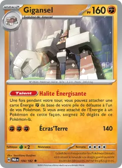 Gigansel — carte 104 de l’extension Faille Paradoxe