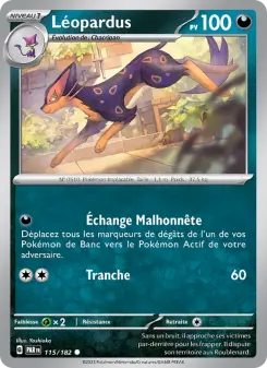 Léopardus — carte 115 de l’extension Faille Paradoxe