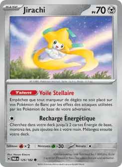 Jirachi — carte 126 de l’extension Faille Paradoxe