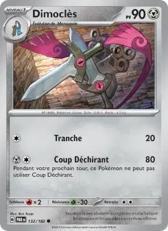 Dimoclès — carte 132 de l’extension Faille Paradoxe