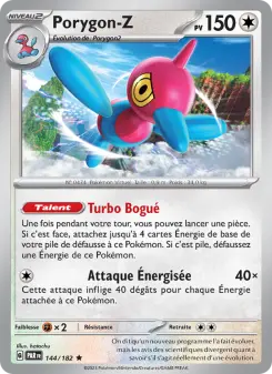 Porygon-Z — carte 144 de l’extension Faille Paradoxe