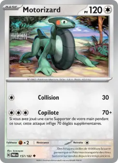 Motorizard — carte 157 de l’extension Faille Paradoxe