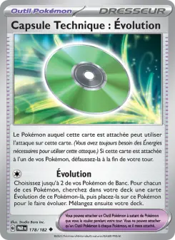 Capsule Technique : Évolution — carte 178 de l’extension Faille Paradoxe