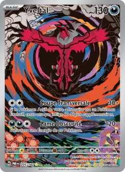Yveltal — carte 205 de l’extension Faille Paradoxe