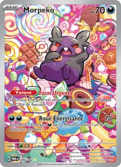 Morpeko — carte 206 de l’extension Faille Paradoxe
