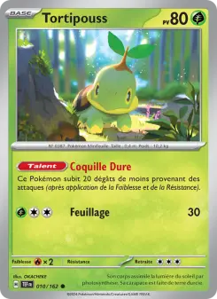 Tortipouss — carte 010 de l’extension Forces Temporelles