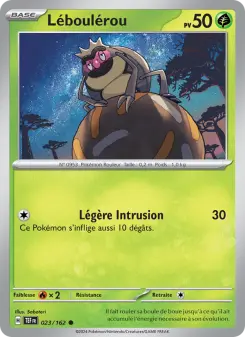 Léboulérou — carte 023 de l’extension Forces Temporelles