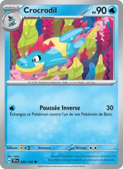 Crocrodil — carte 040 de l’extension Forces Temporelles