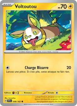Voltoutou — carte 058 de l’extension Forces Temporelles