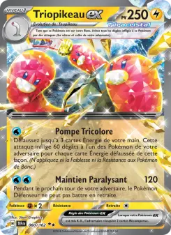 Triopikeau-ex — carte 060 de l’extension Forces Temporelles