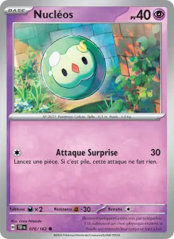 Nucléos — carte 070 de l’extension Forces Temporelles