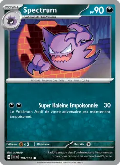 Spectrum — carte 103 de l’extension Forces Temporelles