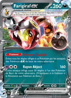 Farigiraf-ex — carte 108 de l’extension Forces Temporelles