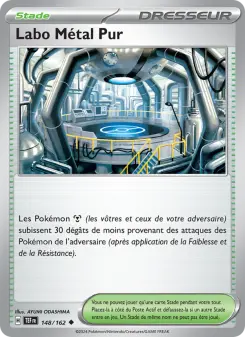 Labo Métal Pur — carte 148 de l’extension Forces Temporelles