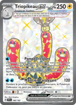 Triopikeau-ex — carte 190 de l’extension Forces Temporelles