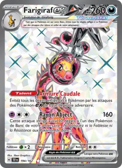 Farigiraf-ex — carte 194 de l’extension Forces Temporelles