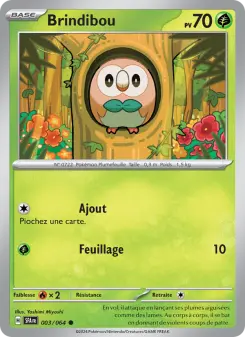 Brindibou — carte 003 de l’extension Fable Nébuleuse