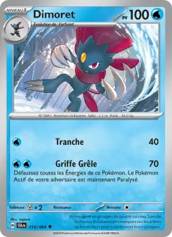 Dimoret — carte 014 de l’extension Fable Nébuleuse