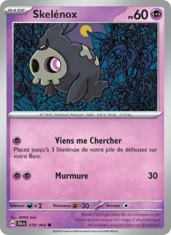 Skelénox — carte 018 de l’extension Fable Nébuleuse