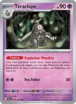 Téraclope — carte 019 de l’extension Fable Nébuleuse