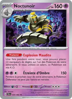 Noctunoir — carte 020 de l’extension Fable Nébuleuse