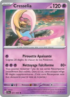 Cresselia — carte 021 de l’extension Fable Nébuleuse