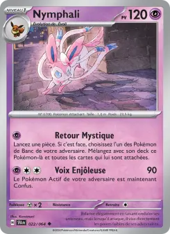Nymphali — carte 022 de l’extension Fable Nébuleuse