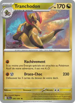Tranchodon — carte 046 de l’extension Fable Nébuleuse
