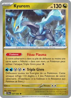 Kyurem — carte 047 de l’extension Fable Nébuleuse