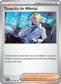 Ténacité de Nikolaï — carte 057 de l’extension Fable Nébuleuse