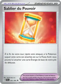 Sablier du Pouvoir — carte 063 de l’extension Fable Nébuleuse
