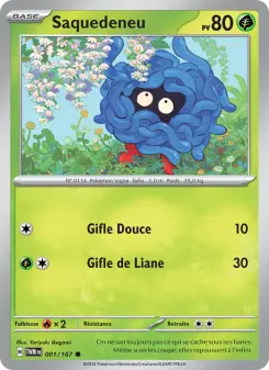 Saquedeneu — carte 001 de l’extension Mascarade Crépusculaire