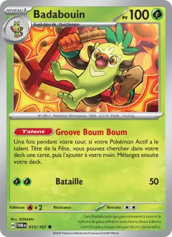 Badabouin — carte 015 de l’extension Mascarade Crépusculaire