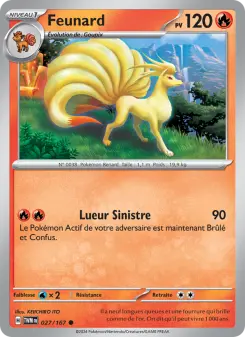 Feunard — carte 027 de l’extension Mascarade Crépusculaire