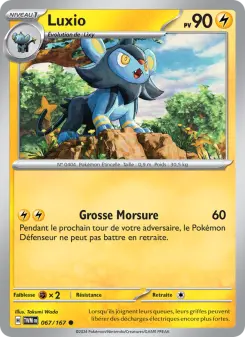 Luxio — carte 067 de l’extension Mascarade Crépusculaire
