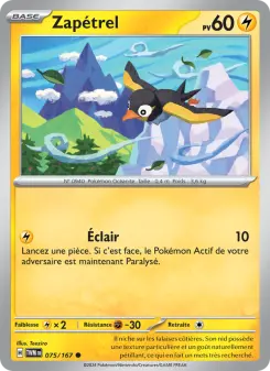 Zapétrel — carte 075 de l’extension Mascarade Crépusculaire