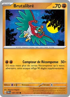 Brutalibré — carte 107 de l’extension Mascarade Crépusculaire