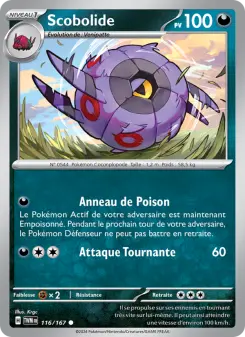 Scobolide — carte 116 de l’extension Mascarade Crépusculaire