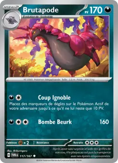Brutapode — carte 117 de l’extension Mascarade Crépusculaire