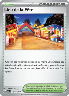 Lieu de la Fête — carte 149 de l’extension Mascarade Crépusculaire