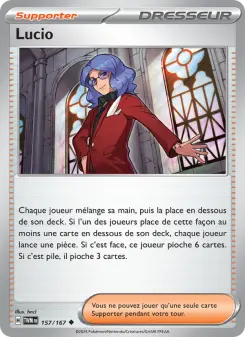 Lucio — carte 157 de l’extension Mascarade Crépusculaire