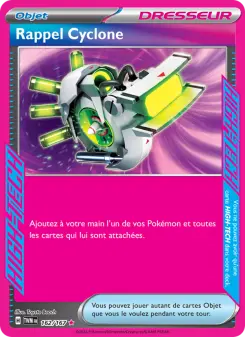 Rappel Cyclone — carte 162 de l’extension Mascarade Crépusculaire