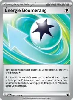 Énergie Boomerang — carte 166 de l’extension Mascarade Crépusculaire