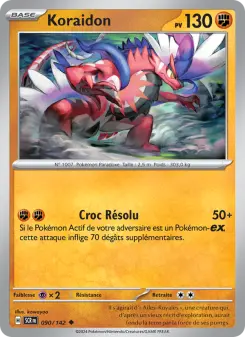 Koraidon — carte 090 de l’extension Couronne Stellaire