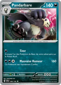 Pandarbare — carte 093 de l’extension Couronne Stellaire