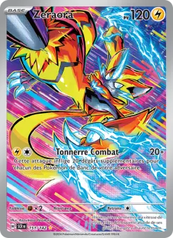 Zeraora — carte 151 de l’extension Couronne Stellaire