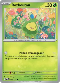 Rozbouton — carte 004 de l’extension Évolutions Prismatiques