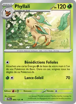 Phyllali — carte 005 de l’extension Évolutions Prismatiques