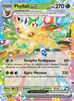 Phyllali-ex — carte 006 de l’extension Évolutions Prismatiques