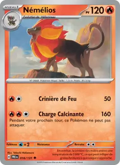 Némélios — carte 016 de l’extension Évolutions Prismatiques